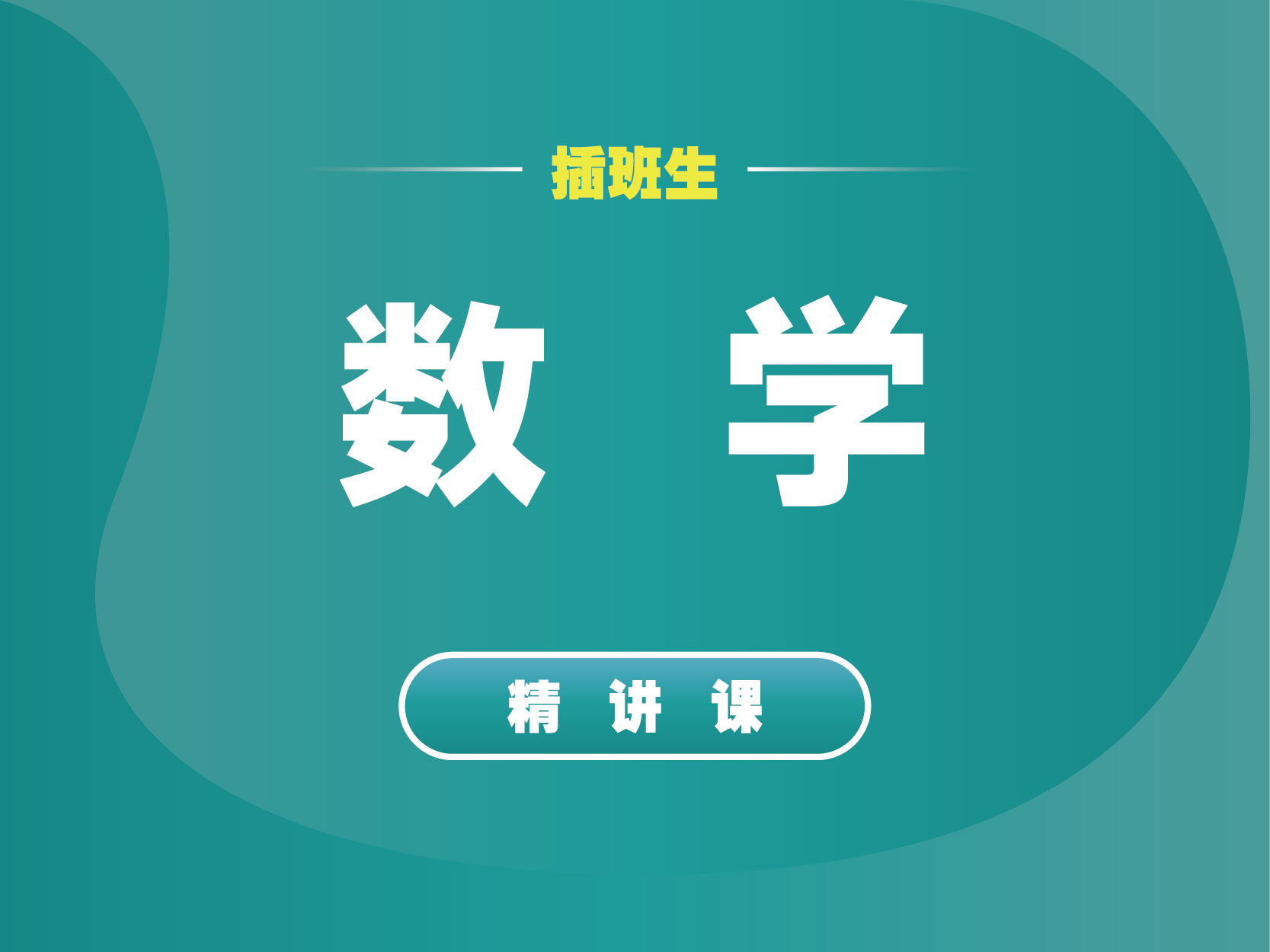 插班生数学全程班